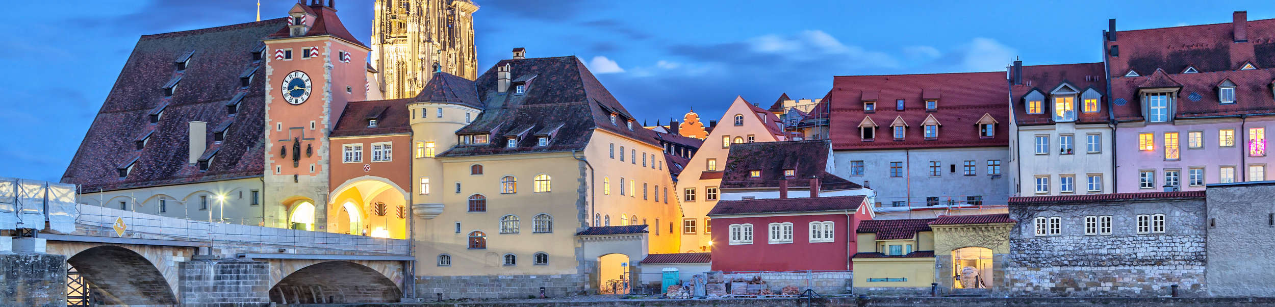 Das Bild zeigt die Stadt Regensburg