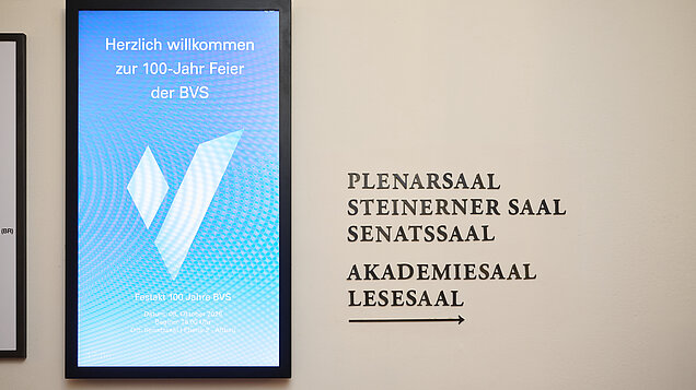 Festakt 100 Jahre BVS